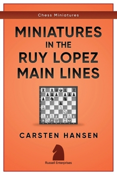 Paperback Miniatures in the Ruy Lopez: Main Lines Book