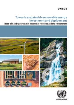 Towards Sustainable Renewable Energy Investment and Deployment: Trade-offs and Opportunities With Water Resources and the Environment