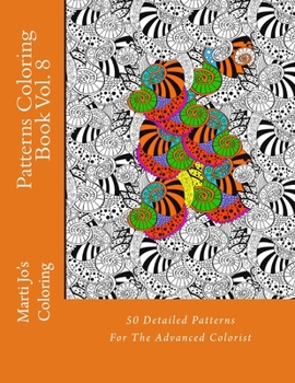 Paperback Patterns Coloring Book Vol. 8 Book