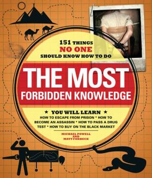 Paperback The Most Forbidden Knowledge: 151 Things No One Should Know How to Do Book