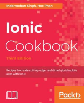 Paperback Ionic Cookbook Book