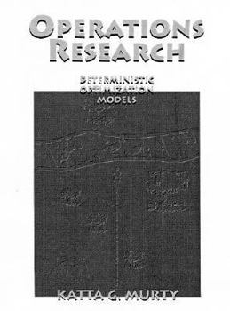 Paperback Operations Research: Deterministic Optimization Models Book