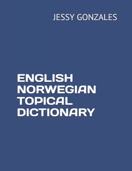 Paperback English Norwegian Topical Dictionary Book