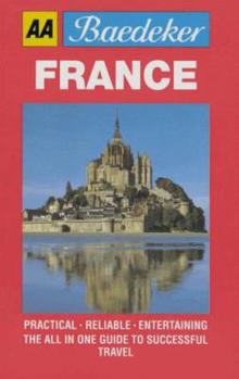 Paperback AA Baedeker's France (AA Baedeker's Guides) Book