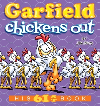 Paperback Garfield Chickens Out: His 61st Book