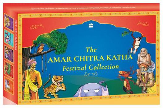 Hardcover The Amar Chitra Katha Festival Collection Boxset of 5 Books Book