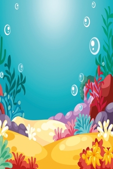 Under the sea: Dot Grid 6x9 Dotted Bullet Journal and Notebook for summer 120 Pages