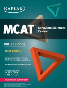 Paperback MCAT Behavioral Sciences Review: Online + Book