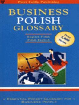 Paperback Business Glossary: English-Polish, Polish-English Book