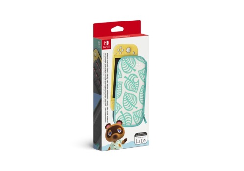 Game - Nintendo Switch Switch Lite Carrying Case & Screen Protector-Animal Crossing Aloha Edition Book