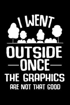 Notizbuch: Kalender 2020 Gamer Drau�en Grafik Pause Monitor Witz Geschenk 120 Seiten, 6X9 (Ca. A5), Jahres-, Monats-, Wochen- & Tages-Planer