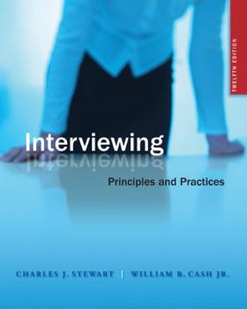 Paperback Interviewing: Principles and Practices Book