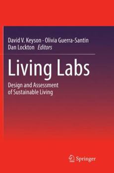Paperback Living Labs: Design and Assessment of Sustainable Living Book