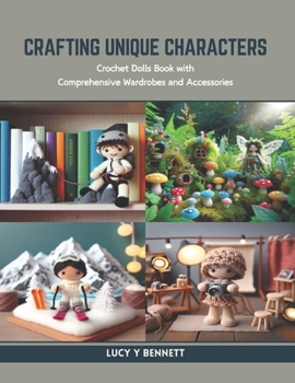 Paperback Crafting Unique Characters: Crochet Dolls Book with Comprehensive Wardrobes and Accessories Book