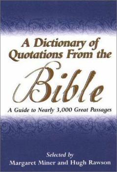 Paperback A Dictionary of Quotations Fro Book