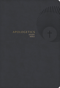 Imitation Leather CSB Apologetics Study Bible, Revised & Updated, Easy-To-Read Optimal Type, Charcoal Leathertouch Book
