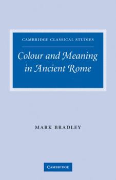 Paperback Colour and Meaning in Ancient Rome Book