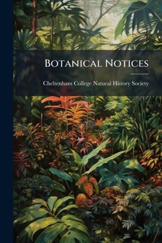 Paperback Botanical Notices Book