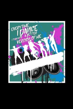 Paperback Everytime I dance better version: 6x9 Disco - grid - squared paper - notebook - notes Book
