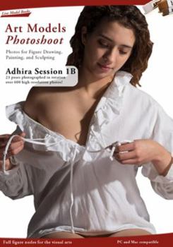 DVD-ROM Art Models Photoshoot Adhira 1b Session Book