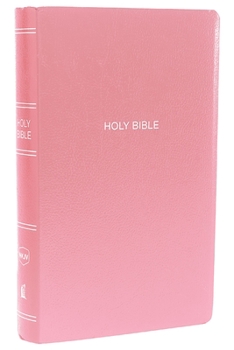 Imitation Leather NKJV, Gift and Award Bible, Leather-Look, Pink, Red Letter Edition Book