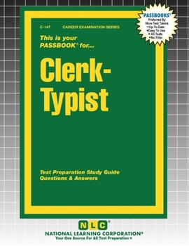 Paperback Clerk-Typist Book