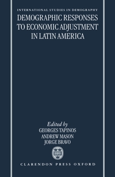Hardcover Demographic Responses to Economic Adjustment in Latin America Book