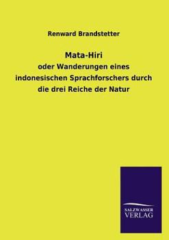 Paperback Mata-Hiri [German] Book