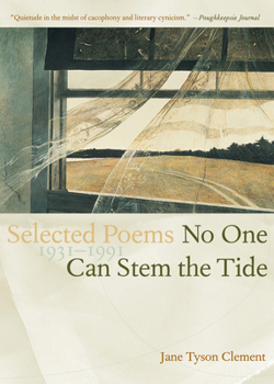 Paperback No One Can Stem the Tide: Selected Poetry 1931-1991 Book