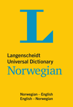 Paperback Langenscheidt Universal Dictionary Norwegian: Norwegian-English/English-Norwegian Book