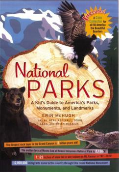 Hardcover National Parks: A Kid's Guide to America's Parks, Monuments and Landmarks Book