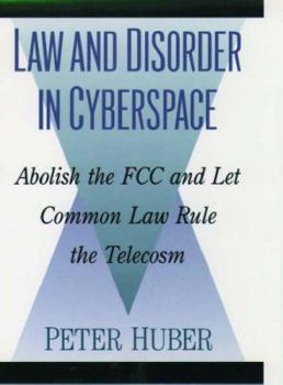 Hardcover Law and Disorder in Cyberspace Book