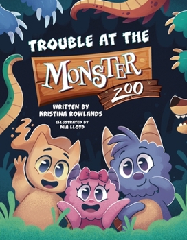 Paperback Trouble at the Monster Zoo Book