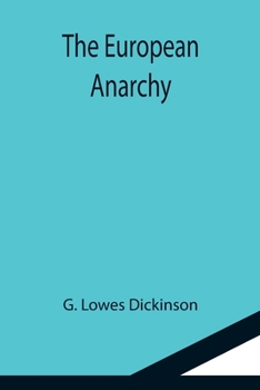 Paperback The European Anarchy Book