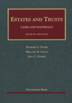 Hardcover Estates and Trusts: Cases and Materials Book