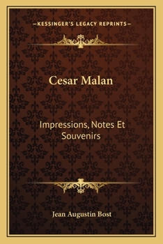 Paperback Cesar Malan: Impressions, Notes Et Souvenirs: Chants De Sion Ou Recueil De Cantiques D'Hymnes (1865) [French] Book