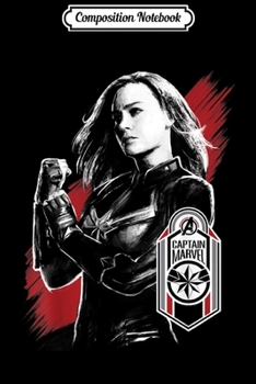 Composition Notebook: Avengers Endgame Captain Marvel Tag Poster Graphic  Journal/Notebook Blank Lined Ruled 6x9 100 Pages