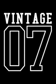 Paperback Vintage: Dot Grid Journal, Diary, Notebook, 6x9 inches with 120 Pages. Book