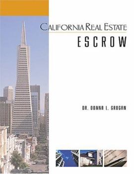 Paperback California Real Estate Escrow Book