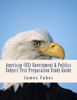 Paperback American (US) Government & Politics Subject Test Preparation Study Guide Book