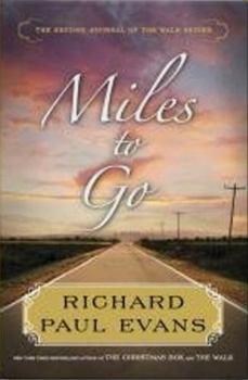 Hardcover LARGE PRINT - Miles to Go Book