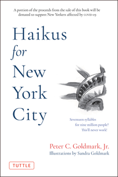 Hardcover Haikus for New York City: Seventeen Syllables for Nine Million People Book