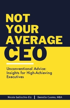 Paperback Not Your Average CEO Book