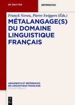 Hardcover Métalangage(s) Du Domaine Linguistique Français [French] Book