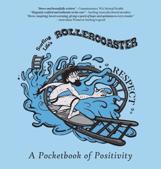 Hardcover Surfing Life's Rollercoaster: A Pocketbook of Positivity Book