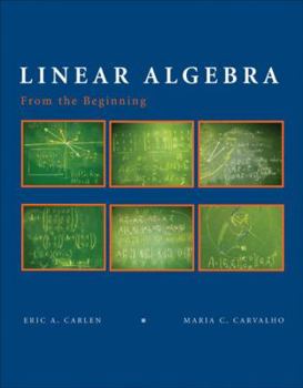 Paperback Linear Algebra: From the Beginning Book