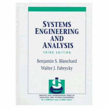 Hardcover Systems Engineering and Analysis Book