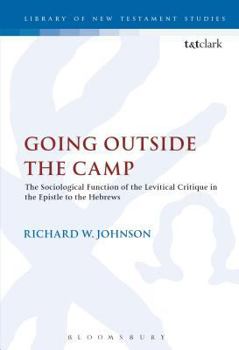 Hardcover Going Outside the Camp Book