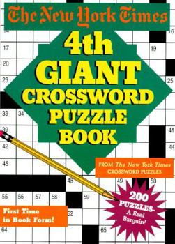 Hardcover New York Times 4th Giant Crossword Puzzle Book
