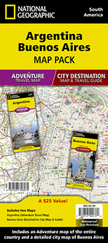 Loose Leaf Argentina, Buenos Aires [Map Pack Bundle] Book